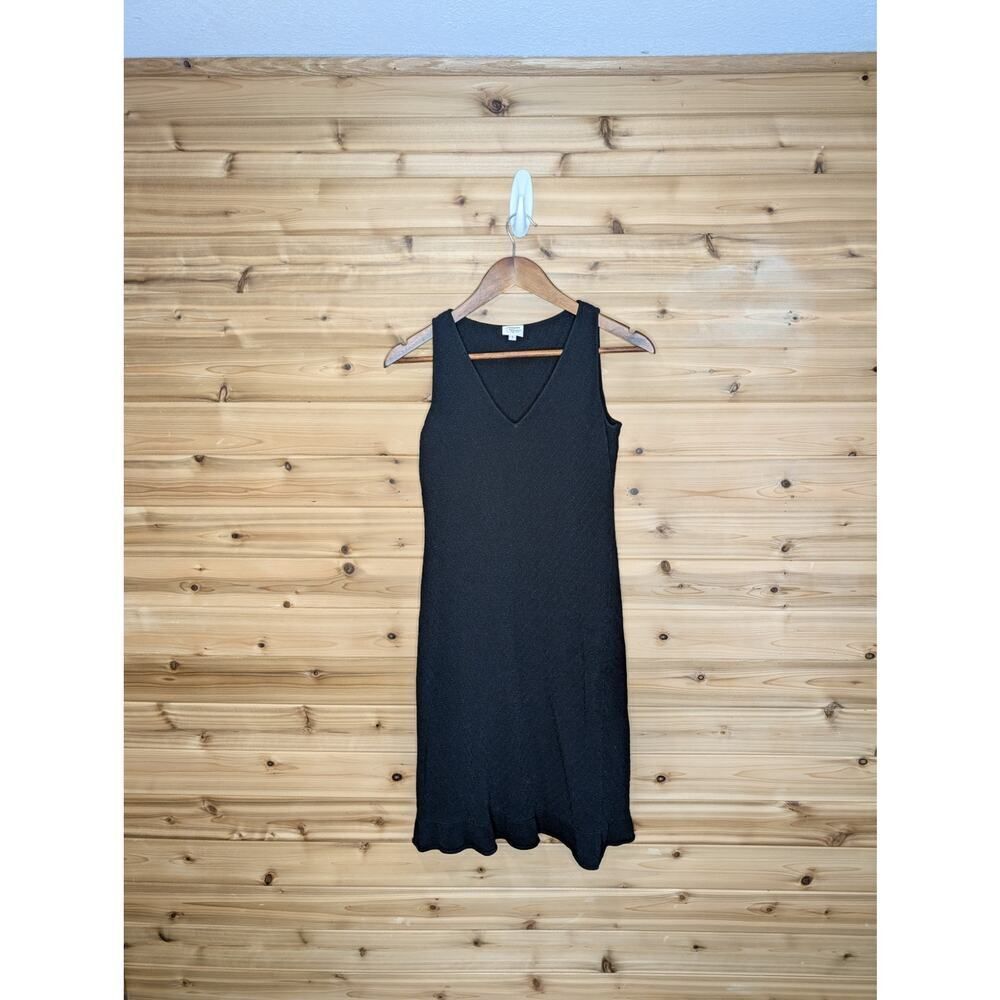 Margaret OLeary Dress‎ Womens XS/S Black Knit Sleeveless